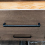 International Furniture Direct - TAMESIS CONSOLE TABLE - Dark Brown Wood - Tables - Additional View 6