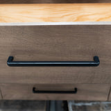 International Furniture Direct - TAMESIS CONSOLE TABLE - Dark Brown Wood - Tables - Additional View 6