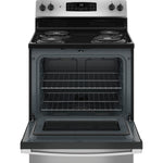 GE STAINLESS 5.0C 30" FREE-STANDING ELECTRIC RANGE - Pearl Silver|Black - Ranges - Additional View 1