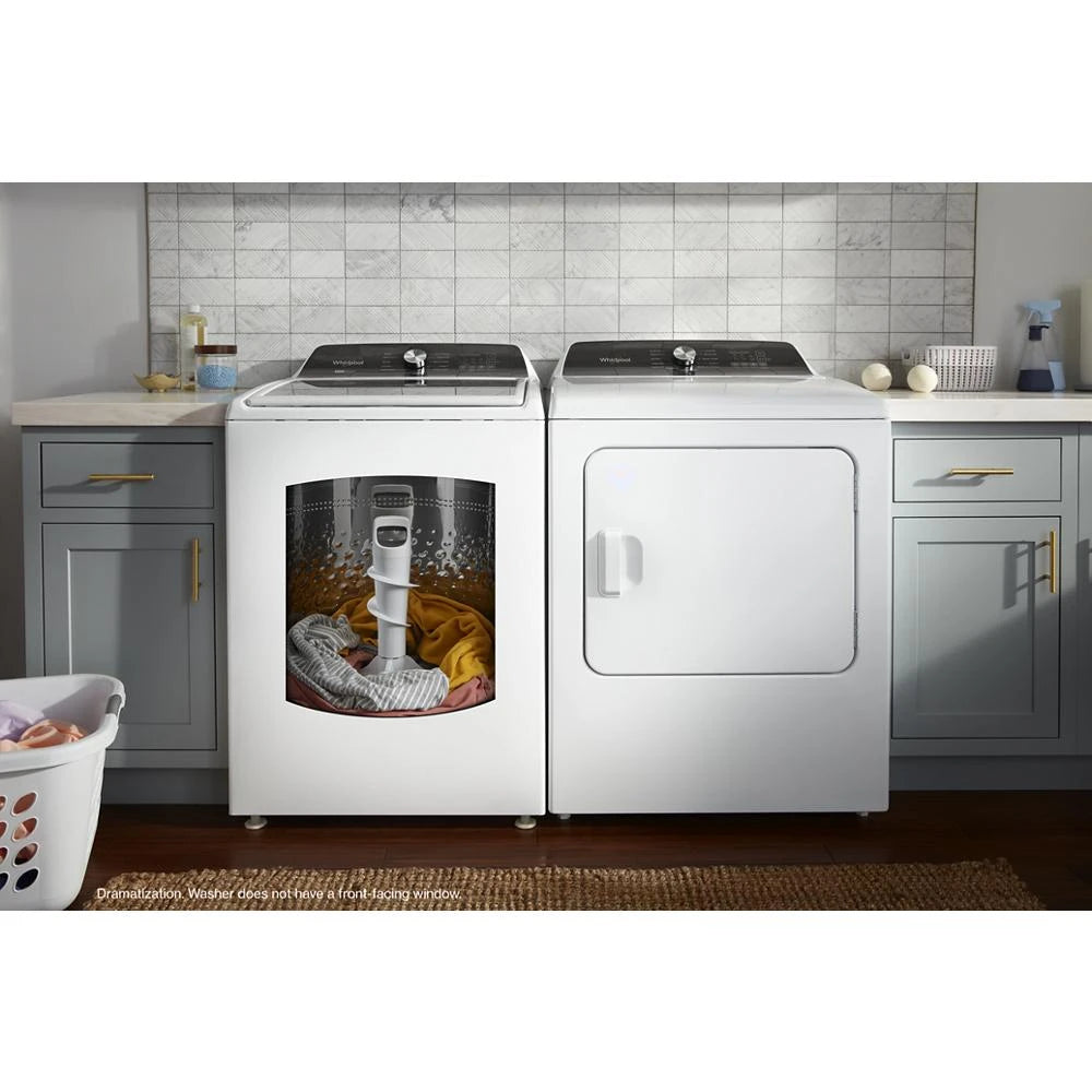 WHIRLPOOL WHITE 4.7CU TOP LOAD WASHER WITH 2-IN-1 REMOVABLE AGITATOR - Washers - Additional View 3