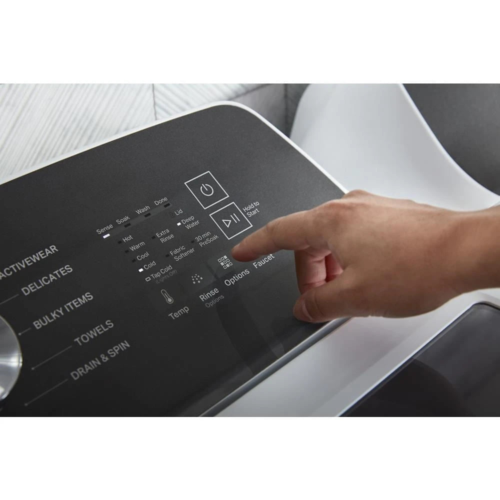 WHIRLPOOL WHITE 4.7CU TOP LOAD WASHER WITH 2-IN-1 REMOVABLE AGITATOR - Washers - Additional View 8