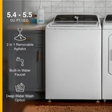 WHIRLPOOL WHITE 4.7CU TOP LOAD WASHER WITH 2-IN-1 REMOVABLE AGITATOR - Washers - Additional View 13