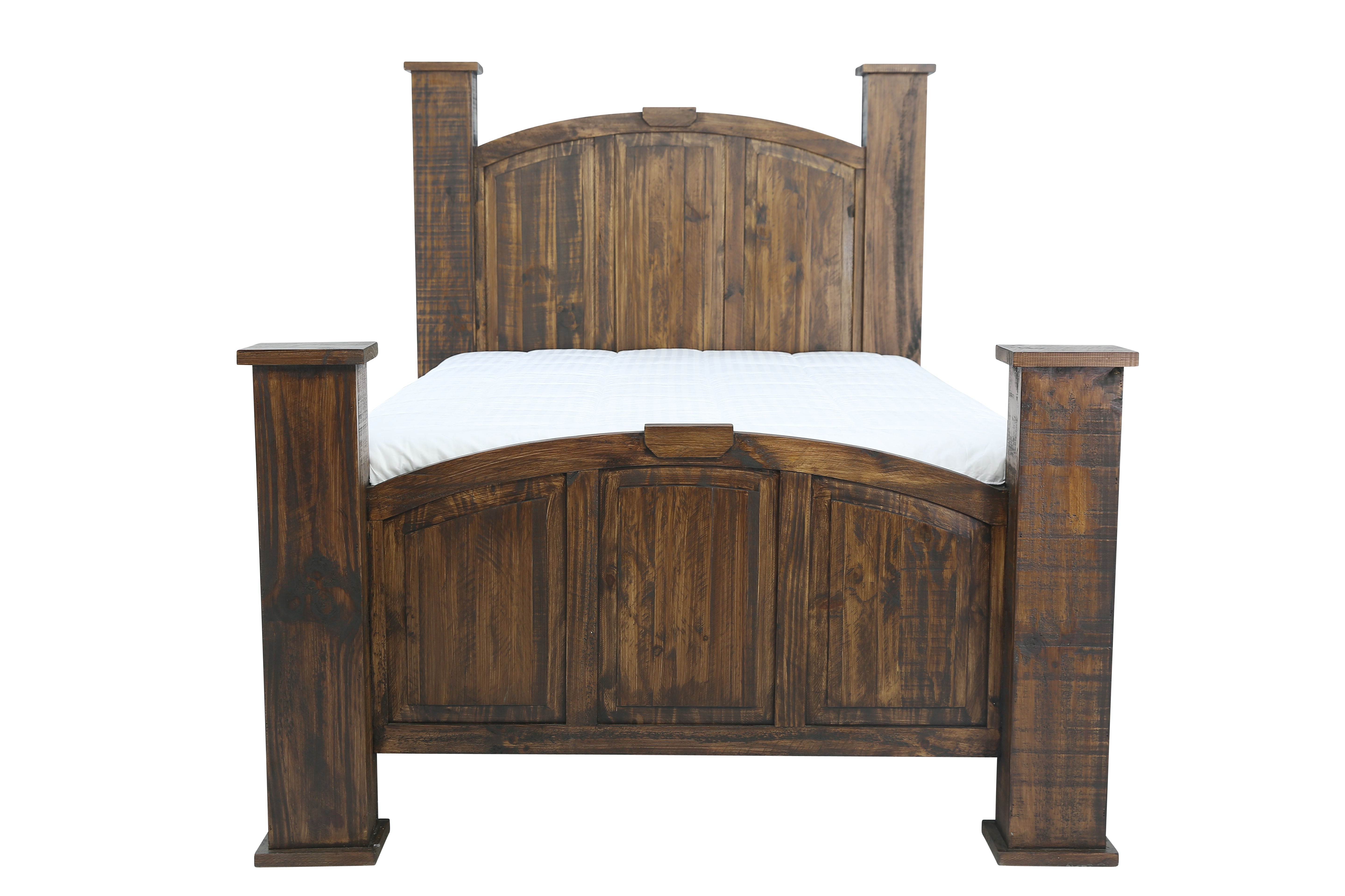 Mansion Tobacco Queen Bed