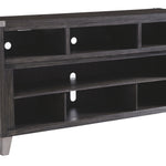 Ashley Furniture - TODOE MEDIA STAND - Gray Wood - TV Stands