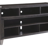 Ashley Furniture - TODOE MEDIA STAND - Gray Wood - TV Stands