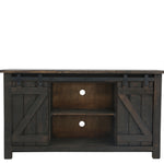 Sterling Barn Door Media Console - Rough Antique