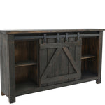 Sterling Barn Door Media Console - Rough Antique - Additional View 2