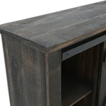 Sterling Barn Door Media Console - Rough Antique - Additional View 3