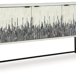 Ashley Furniture - FREYTON ACCENT CABINET - White Wood - Cabinets