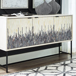 Ashley Furniture - FREYTON ACCENT CABINET - White Wood - Cabinets - Additional View 1