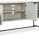 Ashley Furniture - FREYTON ACCENT CABINET - White Wood - Cabinets - Additional View 2