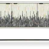 Ashley Furniture - FREYTON ACCENT CABINET - White Wood - Cabinets - Additional View 3