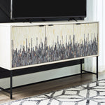 Ashley Furniture - FREYTON ACCENT CABINET - White Wood - Cabinets - Additional View 5