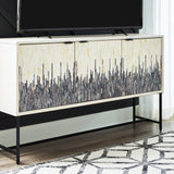 Ashley Furniture - FREYTON ACCENT CABINET - White Wood - Cabinets - Additional View 5