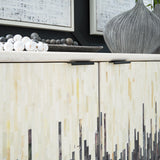 Ashley Furniture - FREYTON ACCENT CABINET - White Wood - Cabinets - Additional View 6