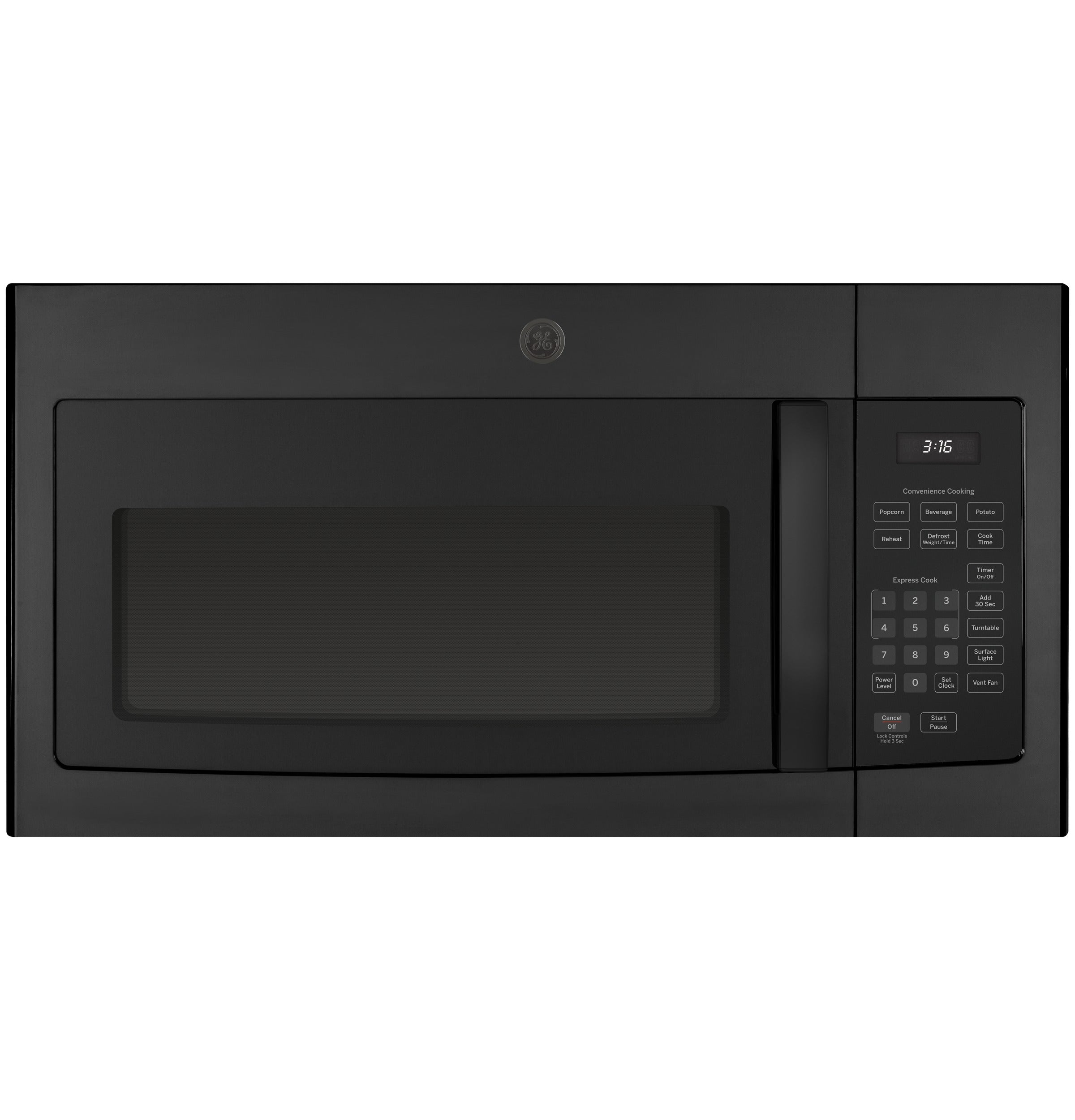 GE BLACK MICROWAVE - Microwaves