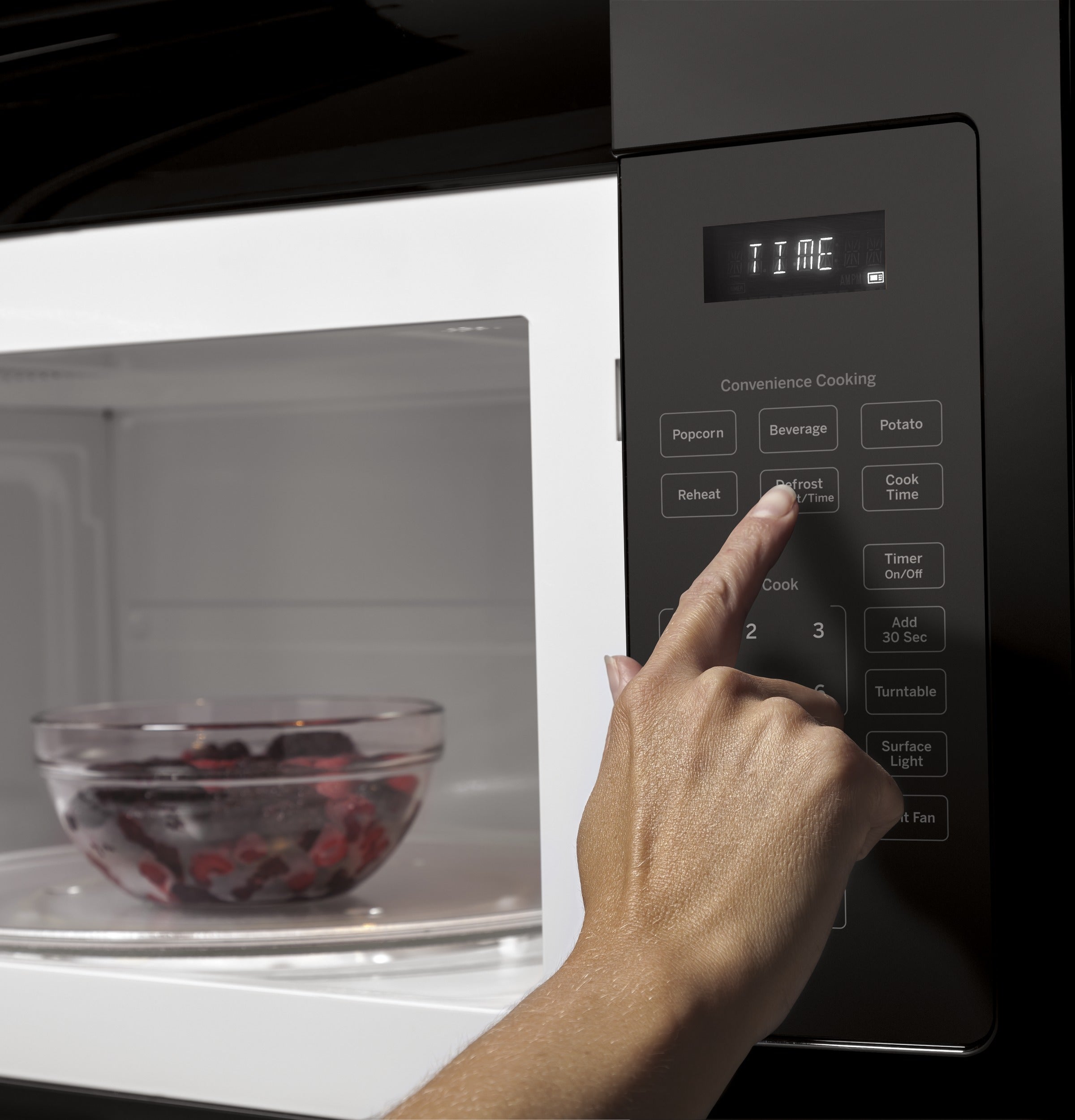 GE BLACK MICROWAVE - Microwaves - Additional View 5