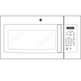 GE BLACK MICROWAVE - Microwaves - Additional View 11