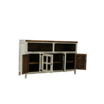 Lawman 60" Media Console - White - Additional View 2
