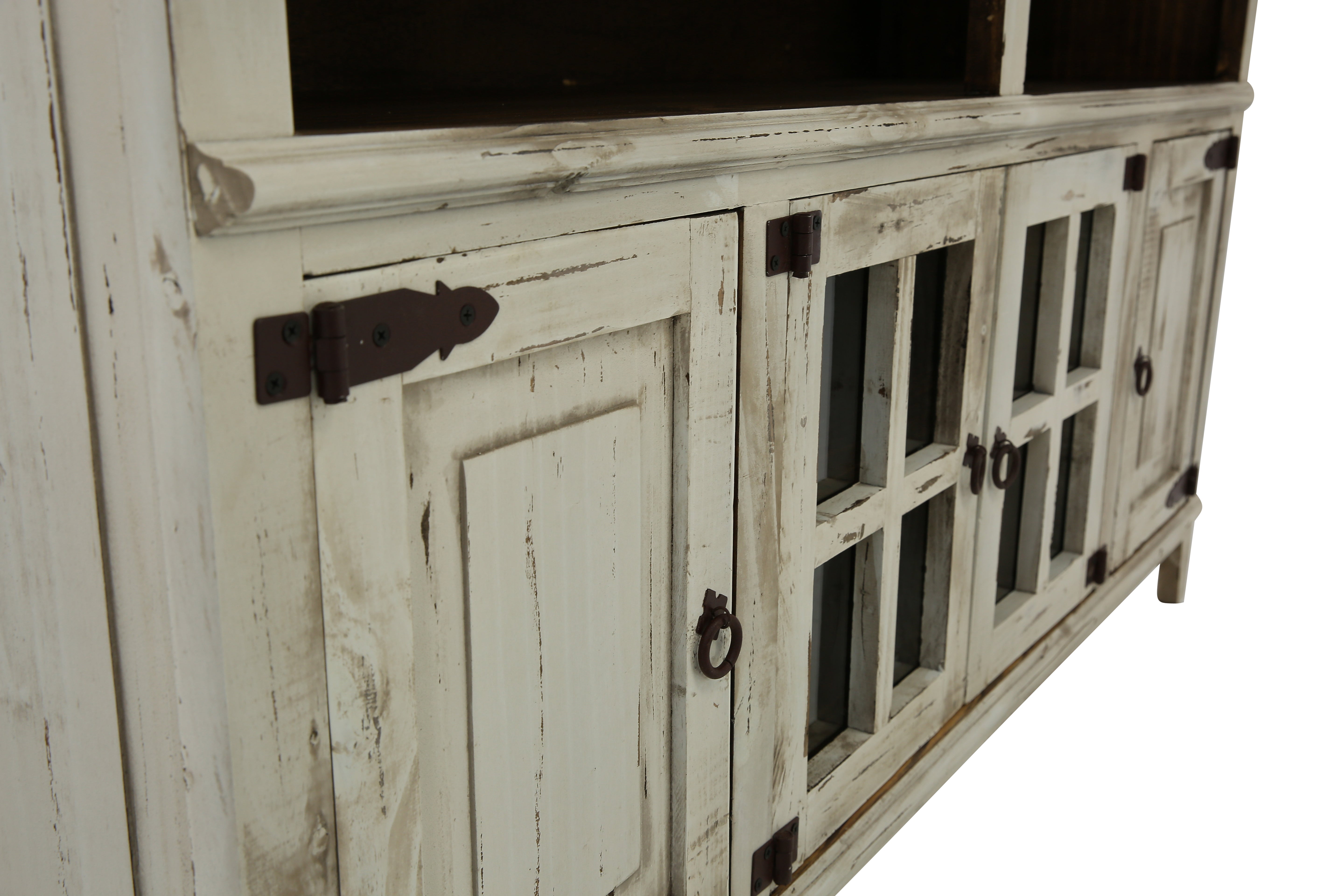 Lawman 60" Media Console - White - Additional View 3
