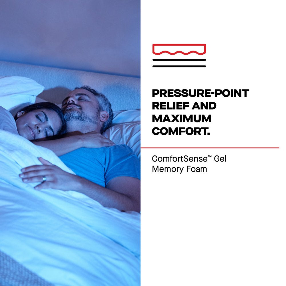 Tempur Sealy - PATERSON II HYBRID MEDIUM KING MATTRESS - Light Blue|Blue Fabric - Mattresses - Additional View 5