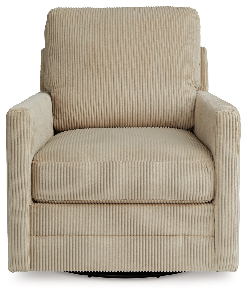 Ashley Furniture - Icaman Swivel Chair - Sand - Beige Fabric - Chairs - Additional View 2