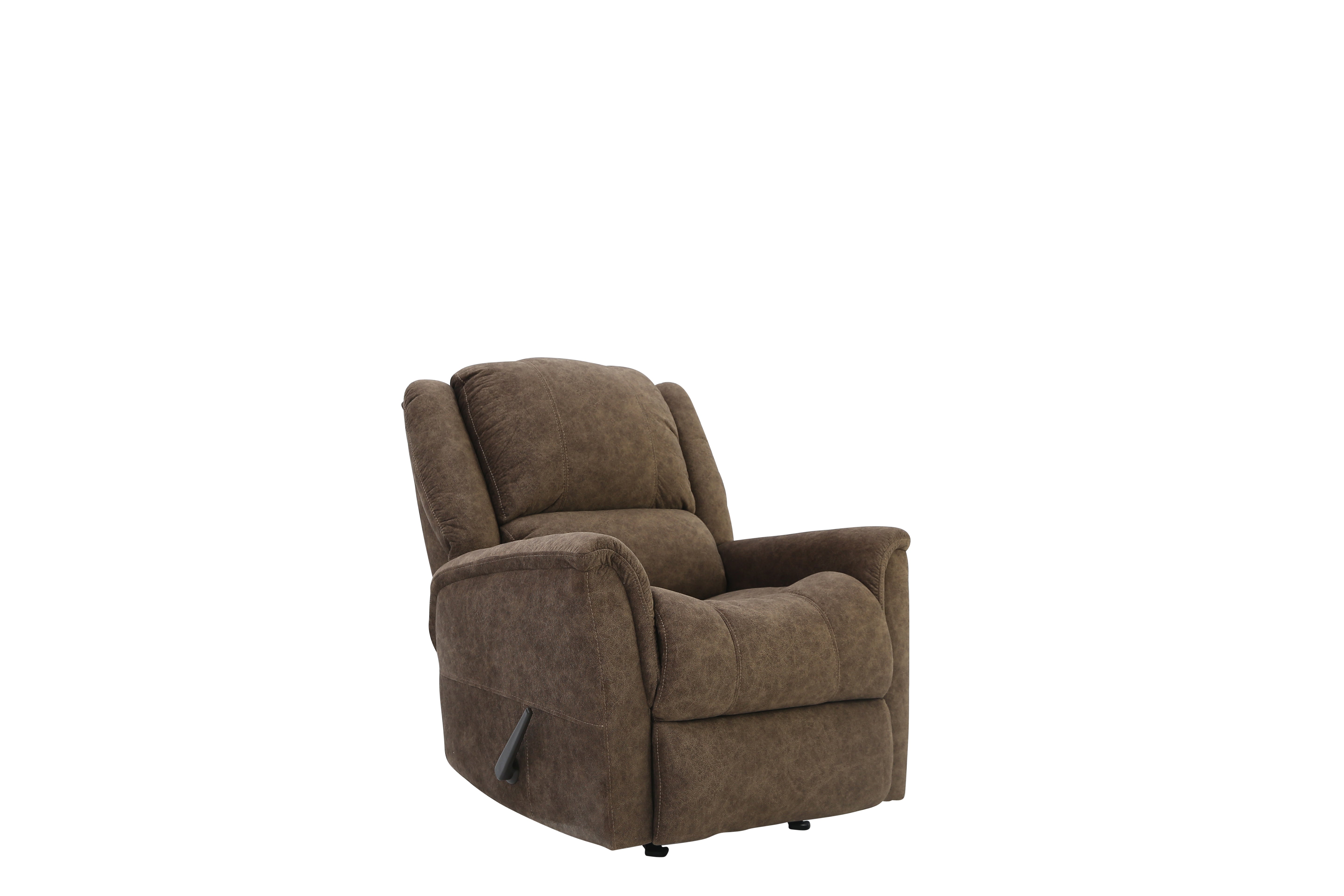 Carice Rocker Recliner - Coffee - Additional View 1