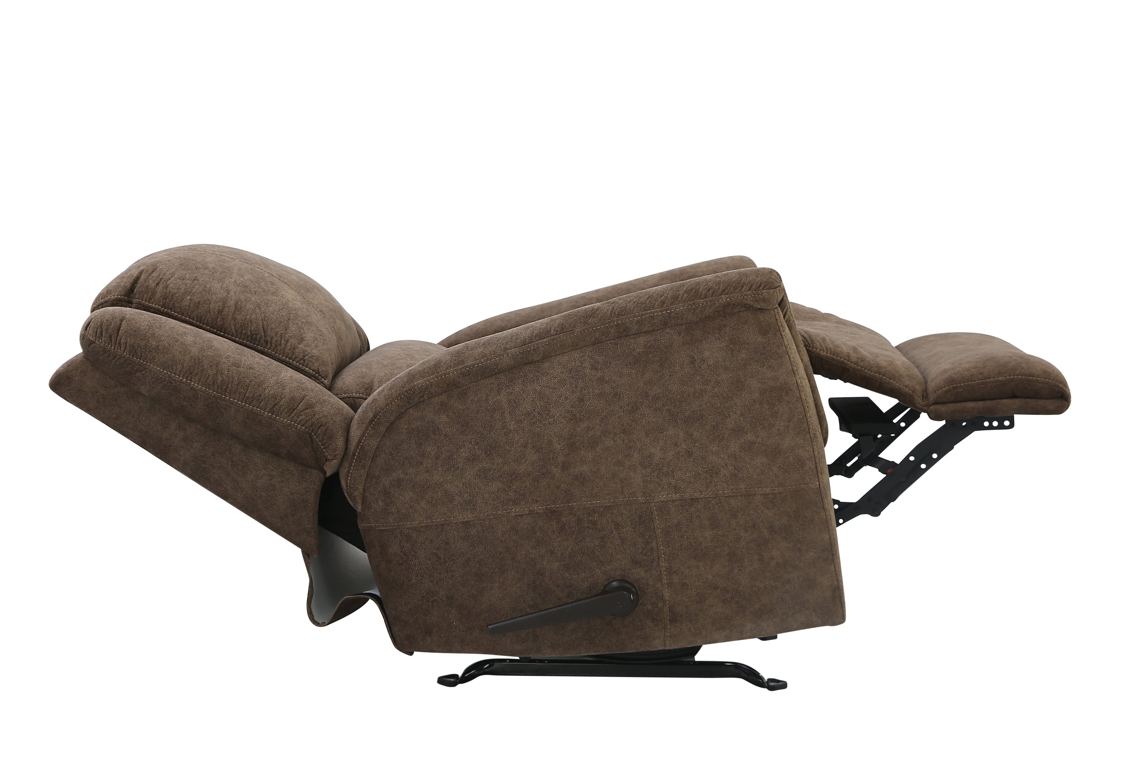 Carice Rocker Recliner - Coffee - Additional View 4