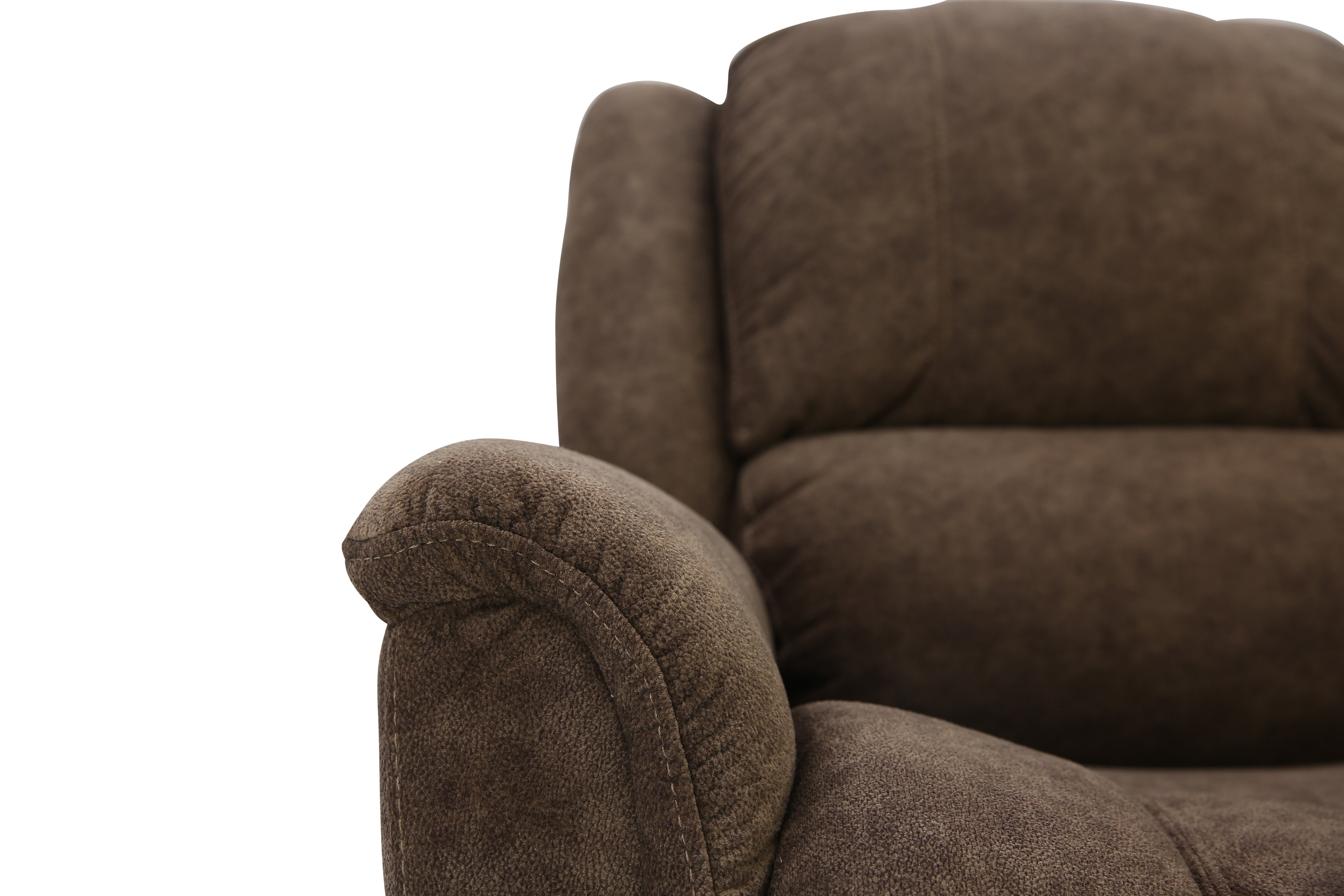 Carice Rocker Recliner - Coffee - Additional View 5
