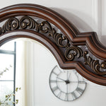 Ashley Furniture - Lavinton Dresser & Mirror - Dark Brown Wood|Glass - Dresser & Mirror - Additional View 2