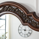 Ashley Furniture - Lavinton Dresser & Mirror - Dark Brown Wood|Glass - Dresser & Mirror - Additional View 2