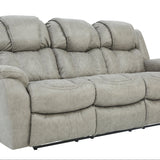Cason Reclining Sofa - Mushroom - Additional View 1
