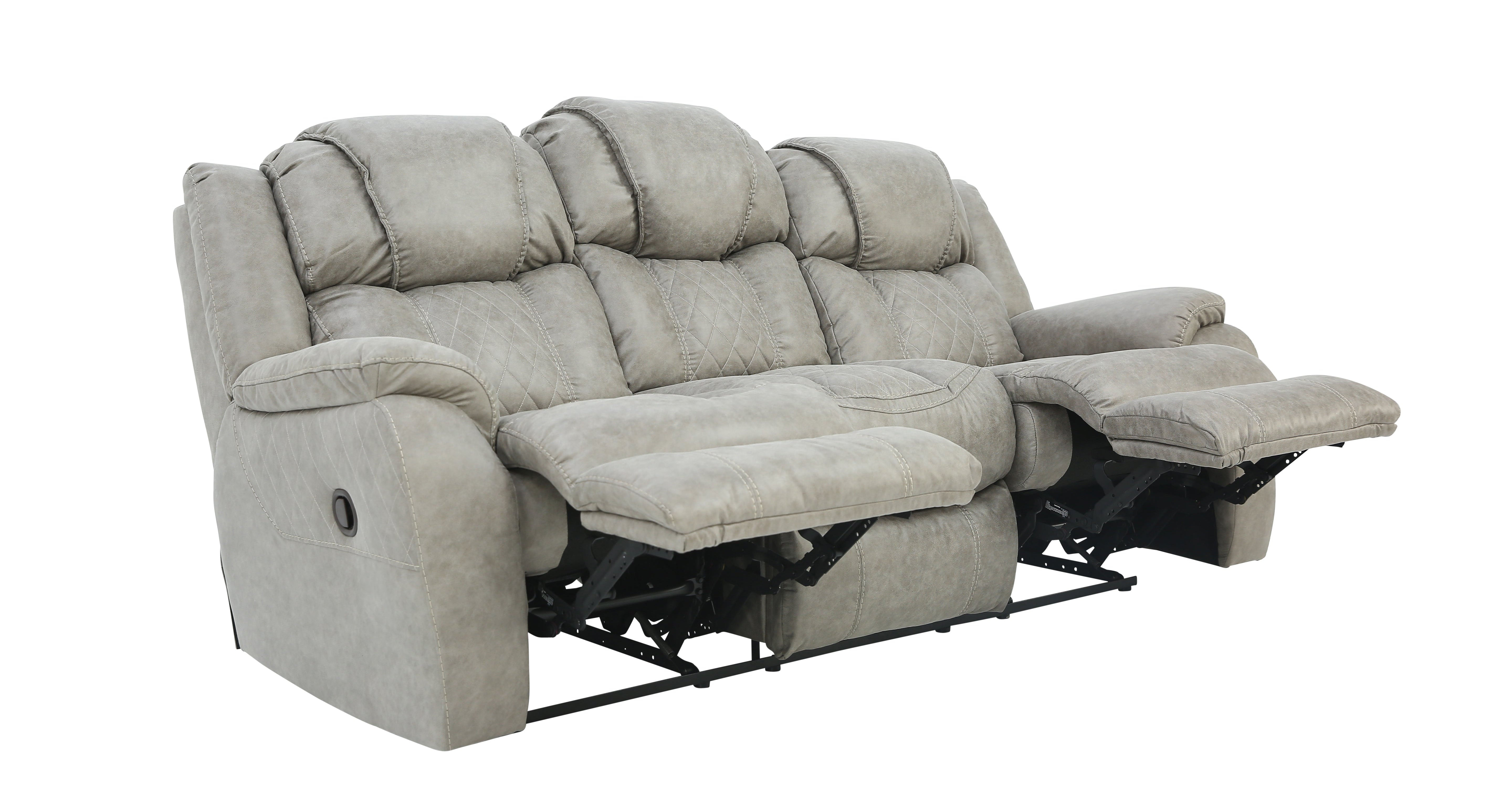 Cason Reclining Sofa - Mushroom - Additional View 2