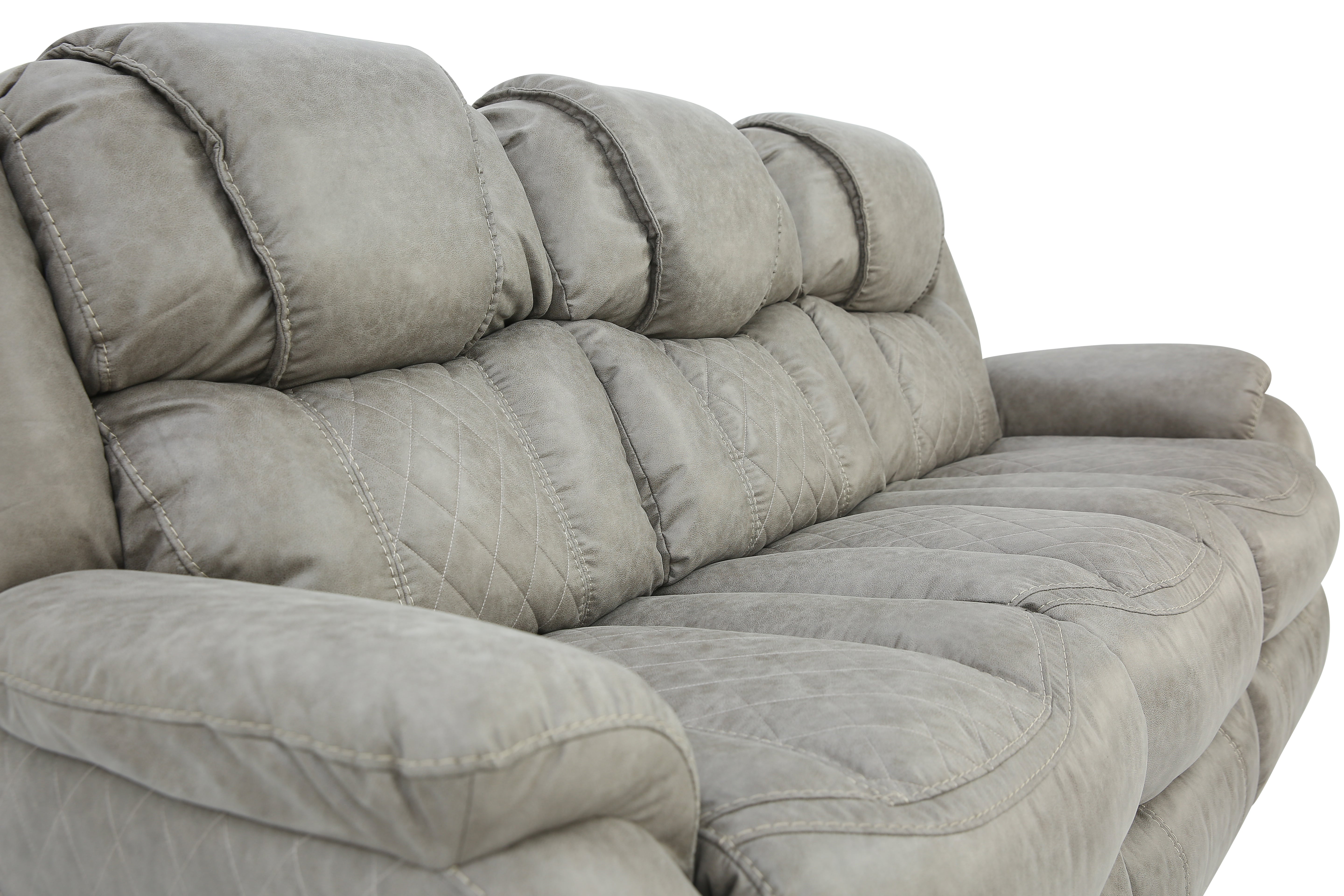 Cason Reclining Sofa - Mushroom - Additional View 4