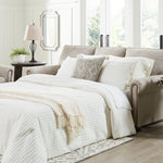 Ashley Furniture - Gaelon Queen Sofa Sleeper - Dune - Light Brown Fabric - Sofas