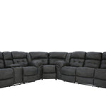 Haygen 3 Piece Power Sectional - Charcoal