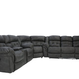 Haygen 3 Piece Power Sectional - Charcoal - Additional View 2