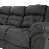 Haygen 3 Piece Power Sectional - Charcoal - Additional View 6