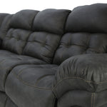 Haygen 3 Piece Power Sectional - Charcoal - Additional View 7