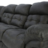 Haygen 3 Piece Power Sectional - Charcoal - Additional View 7