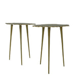 TABLE ACCENT ANTIQUE GOLD
