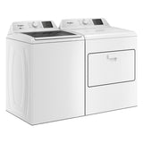 WHIRLPOOL WHITE 7.0CU ELECTRIC DRYER WITH SENSOR DRY AND WRINKLE SHIELD - Metal - Dryers - Additional View 5