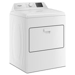 WHIRLPOOL WHITE 7.0CU ELECTRIC DRYER WITH SENSOR DRY AND WRINKLE SHIELD - Metal - Dryers - Additional View 6