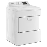 WHIRLPOOL WHITE 7.0CU ELECTRIC DRYER WITH SENSOR DRY AND WRINKLE SHIELD - Metal - Dryers - Additional View 6