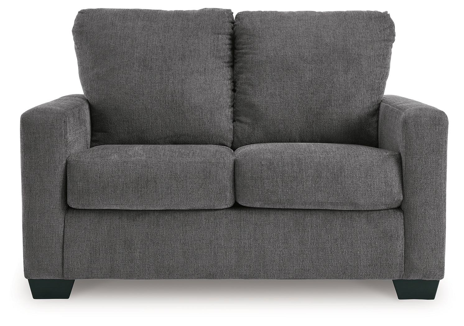 Ashley Furniture - Rannis Twin Sofa Sleeper - Pewter - Dark Gray Fabric - Sofas - Additional View 2