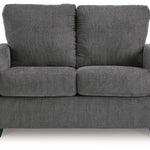 Ashley Furniture - Rannis Twin Sofa Sleeper - Pewter - Dark Gray Fabric - Sofas - Additional View 2