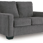 Ashley Furniture - Rannis Twin Sofa Sleeper - Pewter - Dark Gray Fabric - Sofas - Additional View 3
