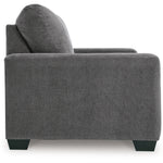 Ashley Furniture - Rannis Twin Sofa Sleeper - Pewter - Dark Gray Fabric - Sofas - Additional View 5