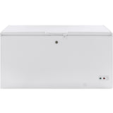 GE WHITE 15.7CU MANUAL DEFROST CHEST FREEZER - Freezers