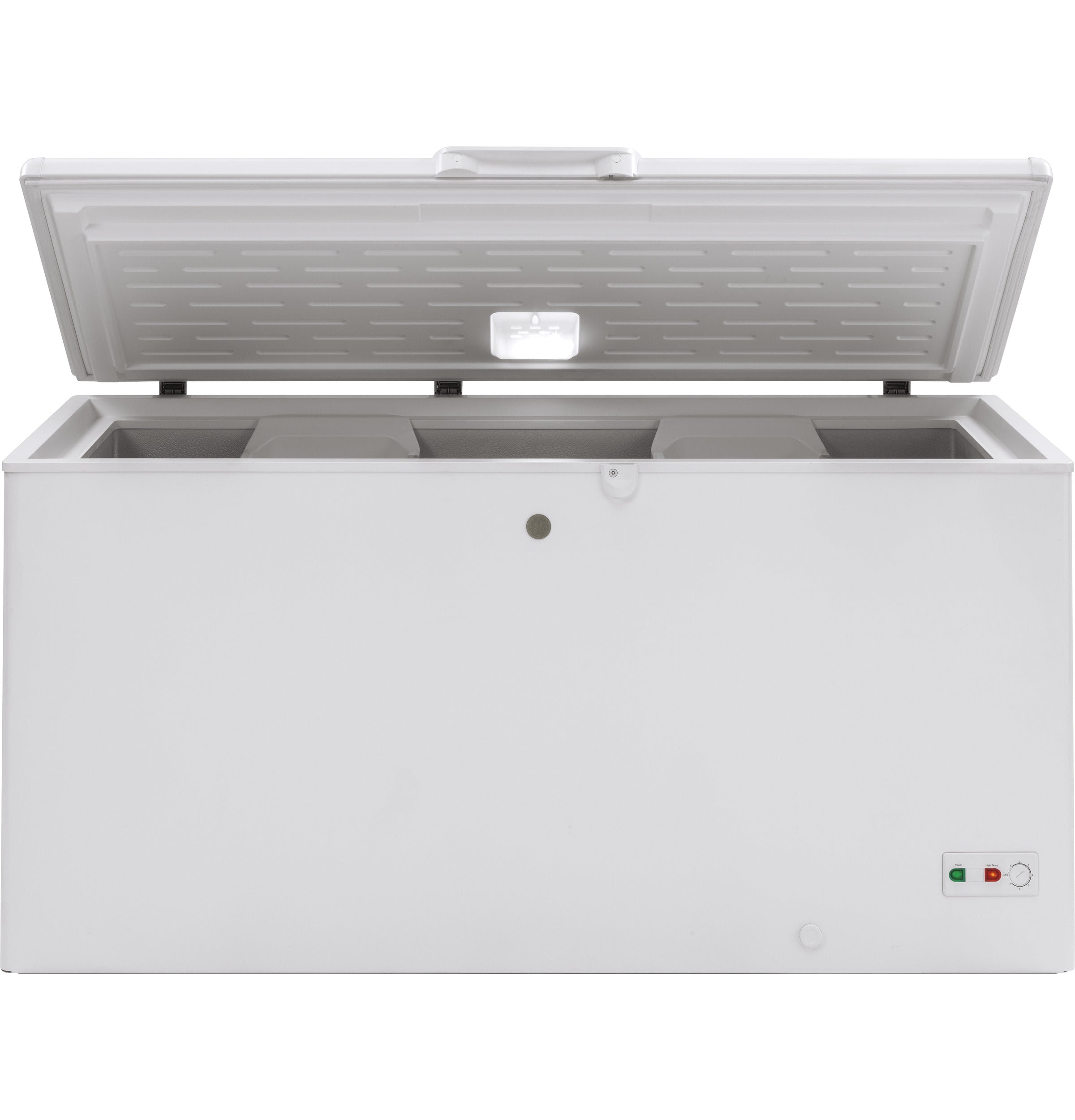 GE WHITE 15.7CU MANUAL DEFROST CHEST FREEZER - Freezers - Additional View 2